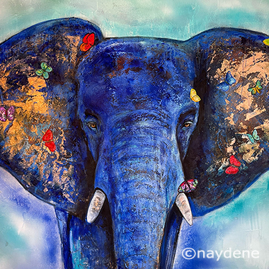 painting of elephant